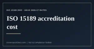 ISO 15189 accreditation cost explained