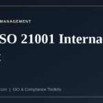 The ISO 21001 internal audit checklist