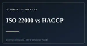 ISO 22000 vs HACCP explained