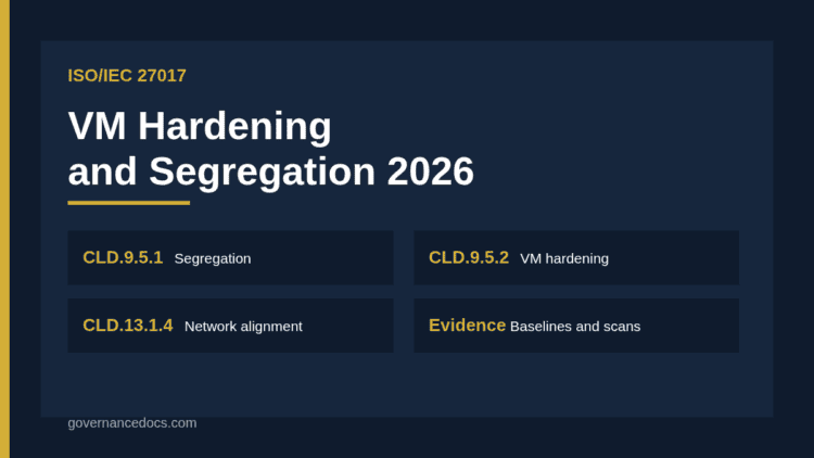 ISO 27017 virtual machine hardening guide cover