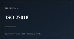 ISO 27018 cloud privacy explained