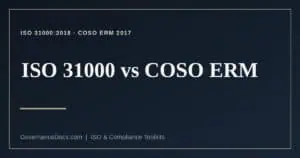 ISO 31000 vs COSO ERM explained