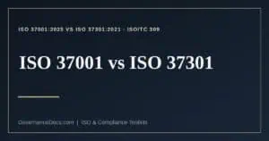 ISO 37001 vs ISO 37301 explained