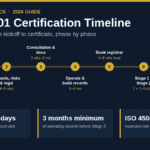 ISO 45001 certification timeline 2026: seven phases from scope and gap analysis to certification decision, 6–12 months