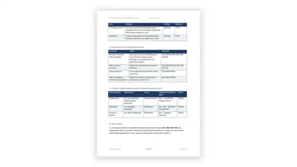 ISO 9001 Toolkit for ISO 9001:2026 sample: GDL-QMS-GOV-011 - Climate Change Relevance Determination Record
