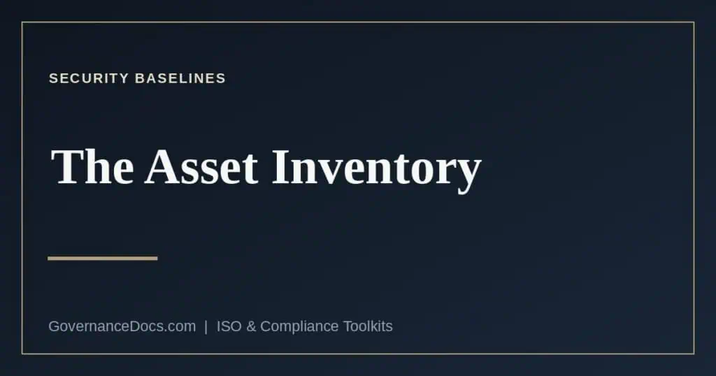 The IT asset inventory explained
