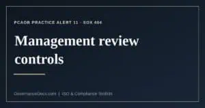 management review controls explained
