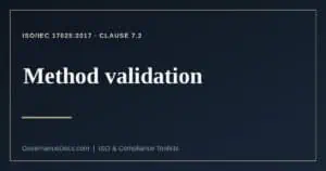 method validation explained