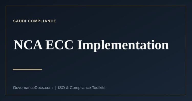 NCA ECC implementation step by step