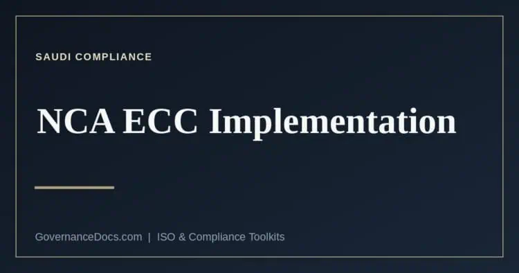 NCA ECC implementation step by step
