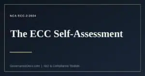 NCA ECC self-assessment explained