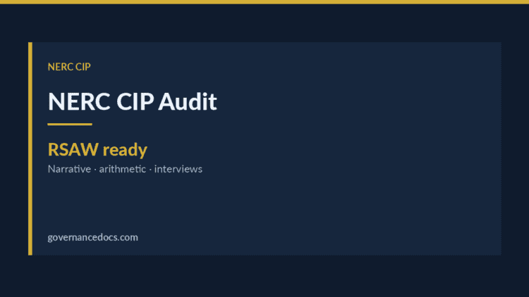 NERC CIP audit — NERC CIP Audit: The Complete 2026 Preparation Guide