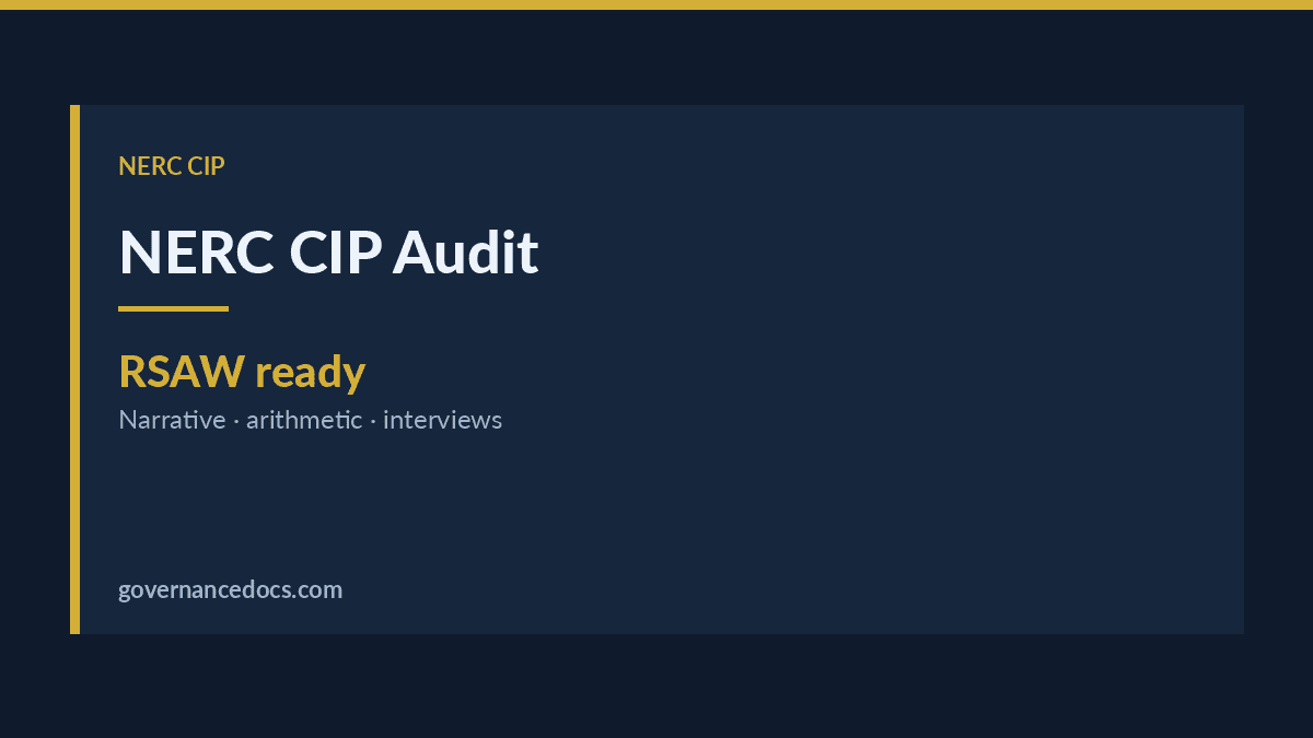 NERC CIP Audit: The Complete 2026 Preparation Guide NERC CIP audit explained