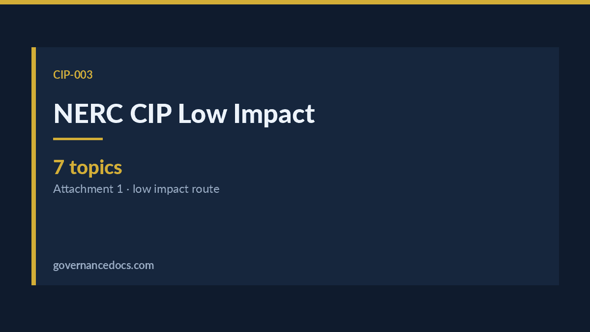 NERC CIP Low Impact: The Complete 2026 Guide NERC CIP low impact explained