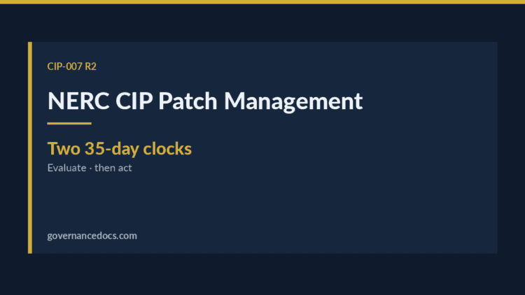 NERC CIP patch management — NERC CIP Patch Management: The Complete 2026 Guide