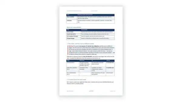 NERC CIP Toolkit sample — GDL-CIP-SSM-003 Security Patch Management Procedure