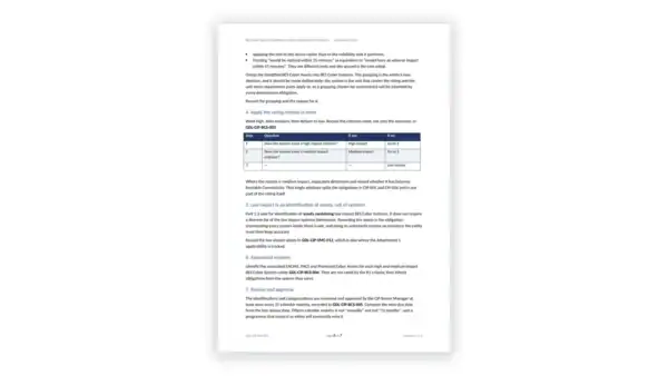 NERC CIP Toolkit sample — GDL-CIP-BCS-001 BES Cyber System Identification and Categorization Procedure