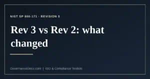 NIST 800-171 Rev 3 explained