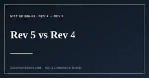 NIST 800-53 Rev 5 vs Rev 4 explained