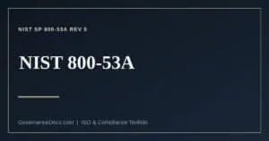 NIST 800-53A explained