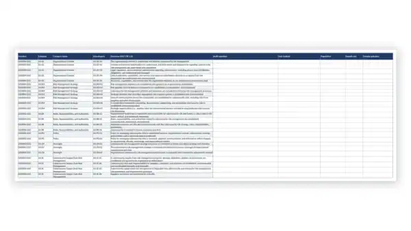 NIST CSF 2.0 Toolkit sample: GDL-CSF-AUD-002 - CSF 2.0 Audit Checklist