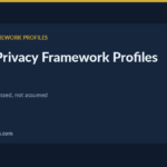 NIST Privacy Framework Profile — NIST Privacy Framework Profiles: Current vs Target in 2026