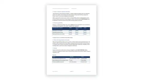 NIST Privacy Framework Toolkit — privacy contract clauses and data pro (GDL-PF-GOV-024)