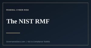 The seven steps of the NIST RMF