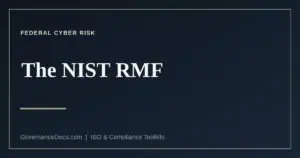 The seven steps of the NIST RMF