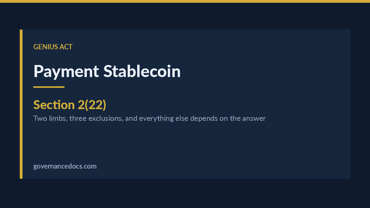 Payment Stablecoin: The Essential GENIUS Act Definition Explained payment stablecoin explained