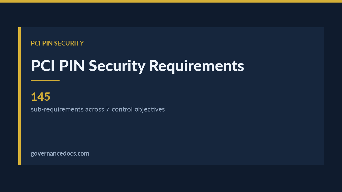 PCI PIN Security Requirements: A Complete Guide to v3.1 in 2026 PCI PIN Security Requirements explained