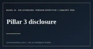 Pillar 3 disclosure explained