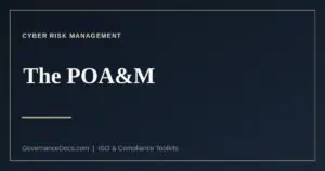 The plan of action and milestones explained