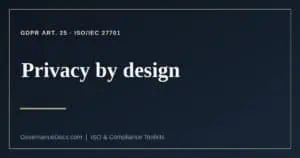privacy by design explained
