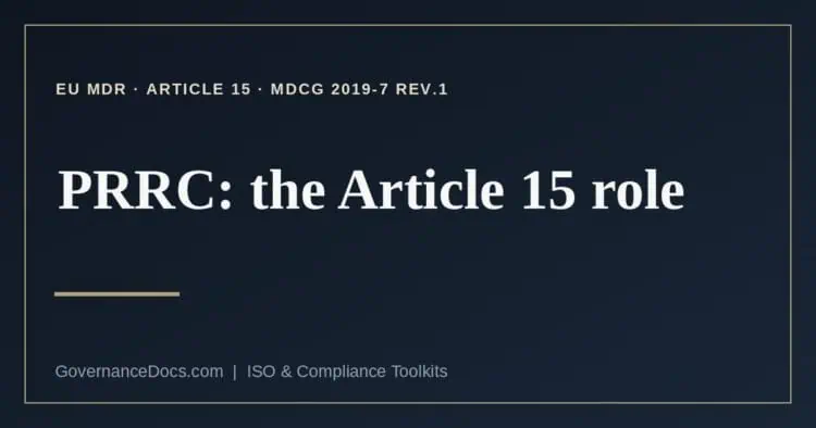 PRRC explained