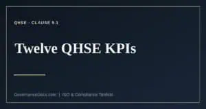 QHSE KPIs explained