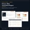 Privacy Risk Assessment Report sample