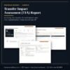 Transfer impact assessment report sample: screening, destination laws and sign-off