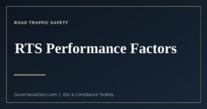 RTS performance factors under ISO 39001