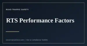 RTS performance factors under ISO 39001