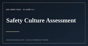 safety culture assessment explained
