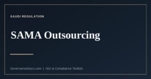 SAMA outsourcing rules explained