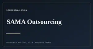 SAMA outsourcing rules explained
