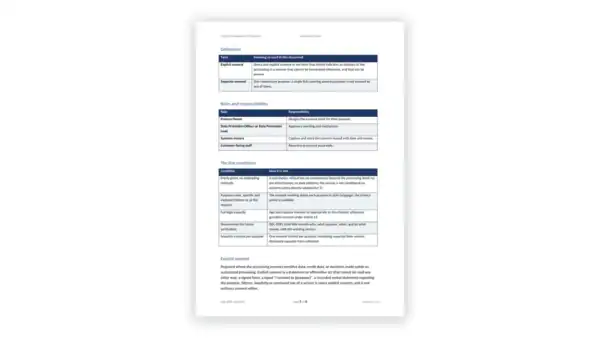 Saudi PDPL Toolkit sample: GDL-PDPL-LAW-002 - Consent Management Procedure