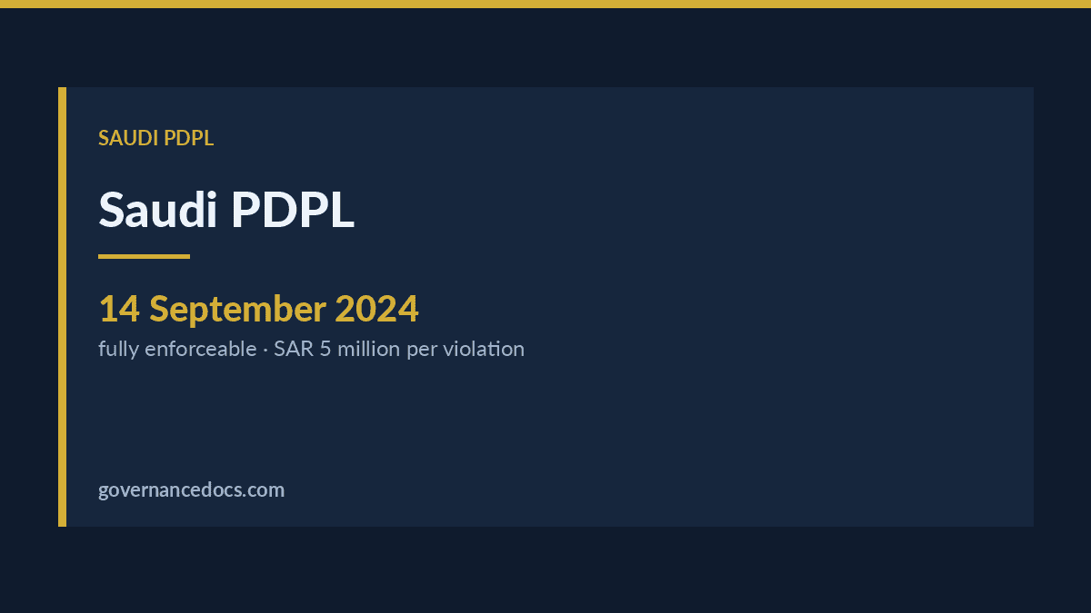 Saudi PDPL: The Complete 2026 Guide to the Personal Data Protection Law Saudi PDPL explained