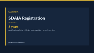 SDAIA registration — SDAIA Registration: The National Data Governance Platform Explained