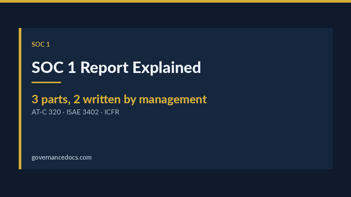 SOC 1 Report Explained: The Complete 2026 Guide SOC 1 report explained