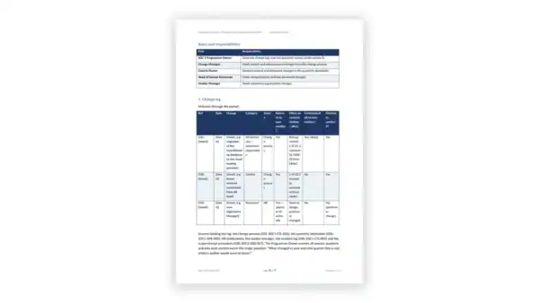 SOC 1 Toolkit sample: GDL-SOC1-DSC-010 - Description Section - Changes to the System During the Period