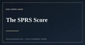 The SPRS score explained