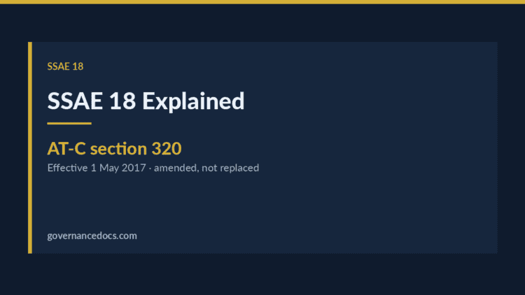 SSAE 18 — SSAE 18 Explained: The Essential 2026 Guide for Service Organizations